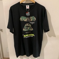 Original AAPE T-shirt - T-shirt AAPE bathinga - Original black AAPE T-shirt