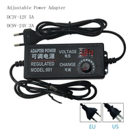 Adjustable AC To DC Power Supply 3V 5V 6V 9V 12V 15V 18V 24V 2A 3A 5A Power Supply Adapter Universal 220V To 12 V Volt Adapter