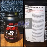 Suplemen Fitness MUSCLETECH Nitrotech Whey Gold 2 lb Malang