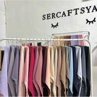 Tudung Sarung Awning Lipat | Tudung Sarung Moscrepe | Ez Sarung | Tudung Sarung Awning Panjang
