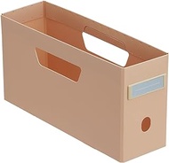 Lihit Lab F290-12 Roomy Box File, Low Type, A4, 2/3, Pink