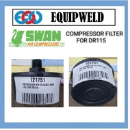 SPARE PART - SWAN DR-115-30L COMPRESSOR AIR FILTER ASSEMBLY (ORIGINAL) 121751 AIR CLEANER ACCESSORIE