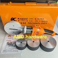 MESIN Paralon Pipe Welding Machine Ppr Heater Pipe Heater Large Size 75-110 mm Original KAPUSI JAPAN