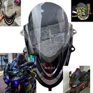 Visor R15 V3 Akai Black Series Winshield R15 V3 Winsil R15 V3 Winshield R15 V3 jenong