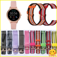 Fossil Gen 5E 42mm Women Smart watch Nylon Braided Strap SmartWatch Replacement Wristband Strap band straps accessories