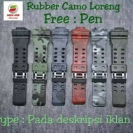 RUBBER STRAP CASIO G-SHOCK GD-100 GD100 ARMY WATCHTALI
