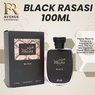 Hawas Black Rasasi for men