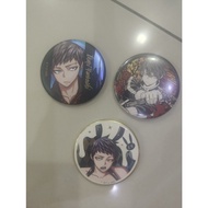 Official Togen Anki Badge Set of 3