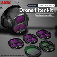 BRDRC Suitable for DJI MAVIC 4 PRO Filter ND Light Reduction CPL Polarizer UV Protective Mirror Acce