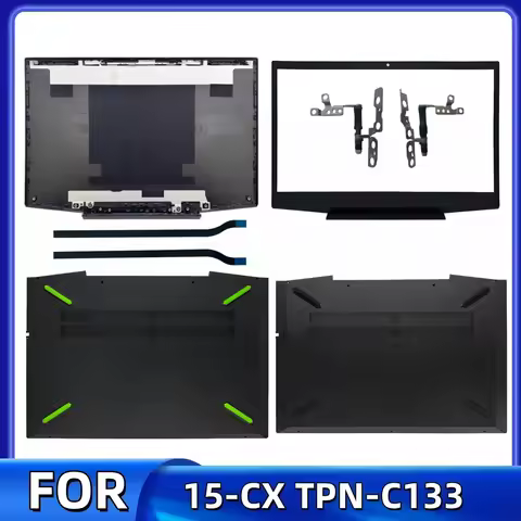 New For HP Pavilion 15 15-CX TPN-C133 LCD Back Cover Top Case/Bezel cover/Bottom Cover/Hinge/ABD She