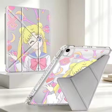 With Pen Slot Cover Tablet Case For Samsung Galaxy Tab S9 Plus S7 FE A11 S10 Lite A9 Plus A8 S8 Sail