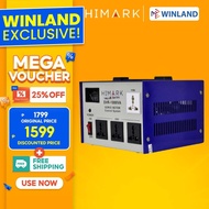 Himark by Winland AC Servo Motor Automatic Voltage Regulator 700W AVR for Refrigerator Computer etc