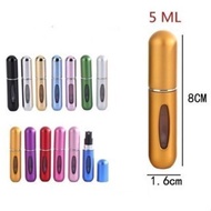 MDP PERFUME HOLDER / 5ML Perfume Refill Container / Aluminum Spray Bottle / Refill Perfume Bottle / 