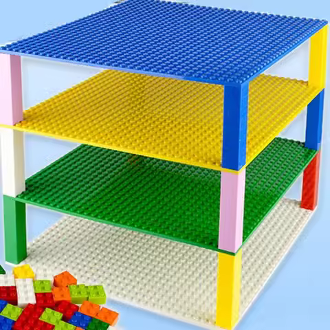 32*32 Dots Double-sided Base Plates Classic Build Blocks Plate Assembly Bricks Baseplate Compatible 