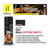 29 / 109A FLAT BLACK / HITAM MATI ~SAMURAI SPRAY PAINT STANDARD COLOUR