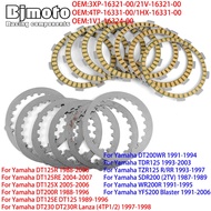 YFS 200 Clutch Friction Disc Plates For Yamaha YFS200 Blaster SDR200 WR200R TDR125 DT125X/R/WR DT125