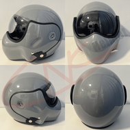 AVEX หมวกกันน็อคเต็มใบทรงนักบิน รุ่น TOPGUN แบบไม่มีลาย นวมภายในถอดซักได้