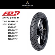 Fdr XR EVO Outer Tire | Ring 17 | Tubeless Tubeless |80/80-17 | 90/80-17 | 100/80-17 | 110/70-17 | 1