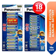 Panasonic EVOLTA Alkaline Battery AA AAA Premium, 18s [M2]