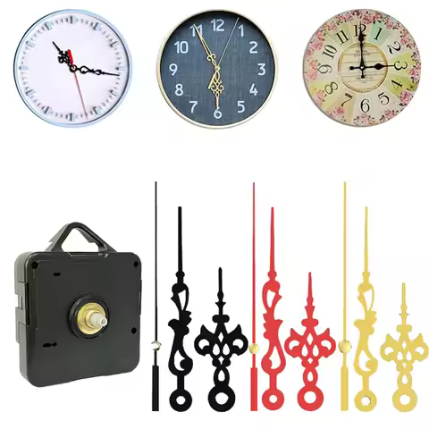 5168 Quartz Clock Movement Metal Pointer Set DIY Clock Accessories Wall Clock Movement Pointer Acces