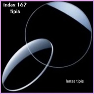 YG LENS, H-INDEX 1.67 (thinned lens)