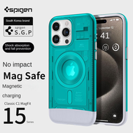 Spigen kỷ niệm 25 năm iMac C1 phù hợp iPhone 15Pro Max trường hợp Silicone mới chống rơi đập Màu Xa