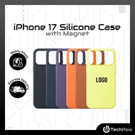 Magnetic Liquid Silicone casing for iPhone 17 17 Pro Max 17 Pro 17 Air Magnet Silicone Casing