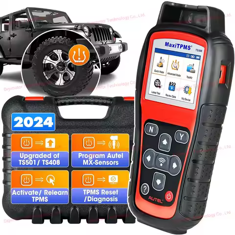 Autel MaxiTPMS TS508 TPMS Tool with MX Sensor Car Diagnostic Tool Kit, TS508 TPMS System Sensor Prog