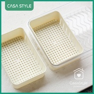 (CASA) Kontainer Kotak Penyimpanan Makanan Kulkas Daging Sayuran / Food Container Freezer