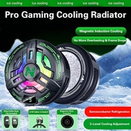 Amgras IceWorld Pro Phone Cooler with Magnetic Attachment and RGB Lighting