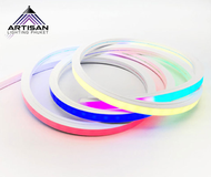 ไฟเส้น LED NEON FLEX RGBW Warmwhite 12W 24V IP67 Size 12x12mm