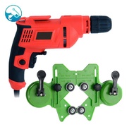 [ritonlywond] Opening Locator Adjustable 4-83mm Drill Bit Hole Saw Guide Jig Fixture Construction To