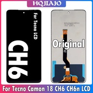 6.8inch For Tecno Camon 18 Ch6n Lcd Display Touch Screen Assembly Glass Digitizer For Tecno Camon 18