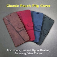 Xiaomi Redmi Note 12 4G / Redmi Note 12 5G / Redmi Note 12s Classic Pouch Leather Casing S.View Flip