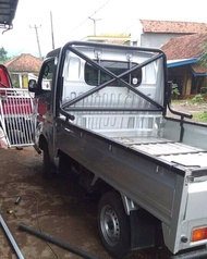 Portal tralis gawangan mobil new carry model x siku