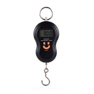 Portable Mini Electronic Luggage Scale 50kg Smile Face LCD Digital Hanging Scale Travel Weighting St