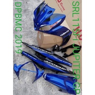 Coverset Bodyset Oem Set Lagenda SRL 115 / 115 Fi GP Biru Jupiter - Limited Edition - Original Equip