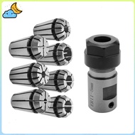 7Pcs ER11 1-7mm Spring Collets with ER11A 5mm Motor Shaft Holder Extension Rod