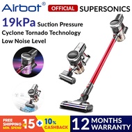 【Malaysia Ready Stock】❁✘✻Airbot Supersonics 19kPa Cyclone Cordless Portable Car Vacuum Cleaner 12 Months Warranty