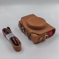 For SX740HS SX730 SX720 PU Leather Camera Case For Canon PowerShot SX740HS SX730 SX720 HS Bag Cover 