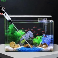 MIQUS Fish Tank Feces Suction Tool, Plastic with Extension Tube Fish Feces Suction Pipe, Aquarium Cl
