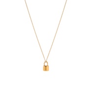 Golden Lock Necklace