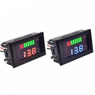 Car battery charge level indicator DC 12v 24V 36V 48V 60V 72v 84v lithium battery capacity meter tes