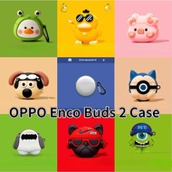 【Hot sale】 Cartoon series for OPPO Enco Buds 2 Soft Earphone Case Cover