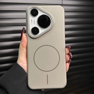 Huawei Pura 80 70 P60 P50 P40 Pro Pura 70 Ultra Pura 70 Pro+Ultra-Thin Frosted Magnetic Phone Case S