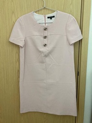 Paris Tara Jarmon pink dress