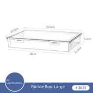 Transparent A4 File Classification Plastic Office Printing Paper Document Organizer Drawer Storage B