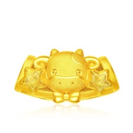 CHOW TAI FOOK 999 Pure Gold Charm - Lucky Ox R25764