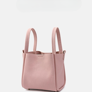 Deere Jack กระเป๋าผู้หญิงกระเป๋าถือหนังวัวกระเป๋าสะพายข้างทรงถังกระเป๋าความจุขนาดใหญ่