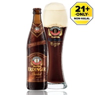 Erdinger Weissbrau Dunkel & Weibbier Beer 500ml (Bottle)